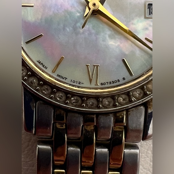 Citizen Luxury Ladies Watch Crystals Mother of Pearl Dial Two-Tone Bracelet Date main image 10
